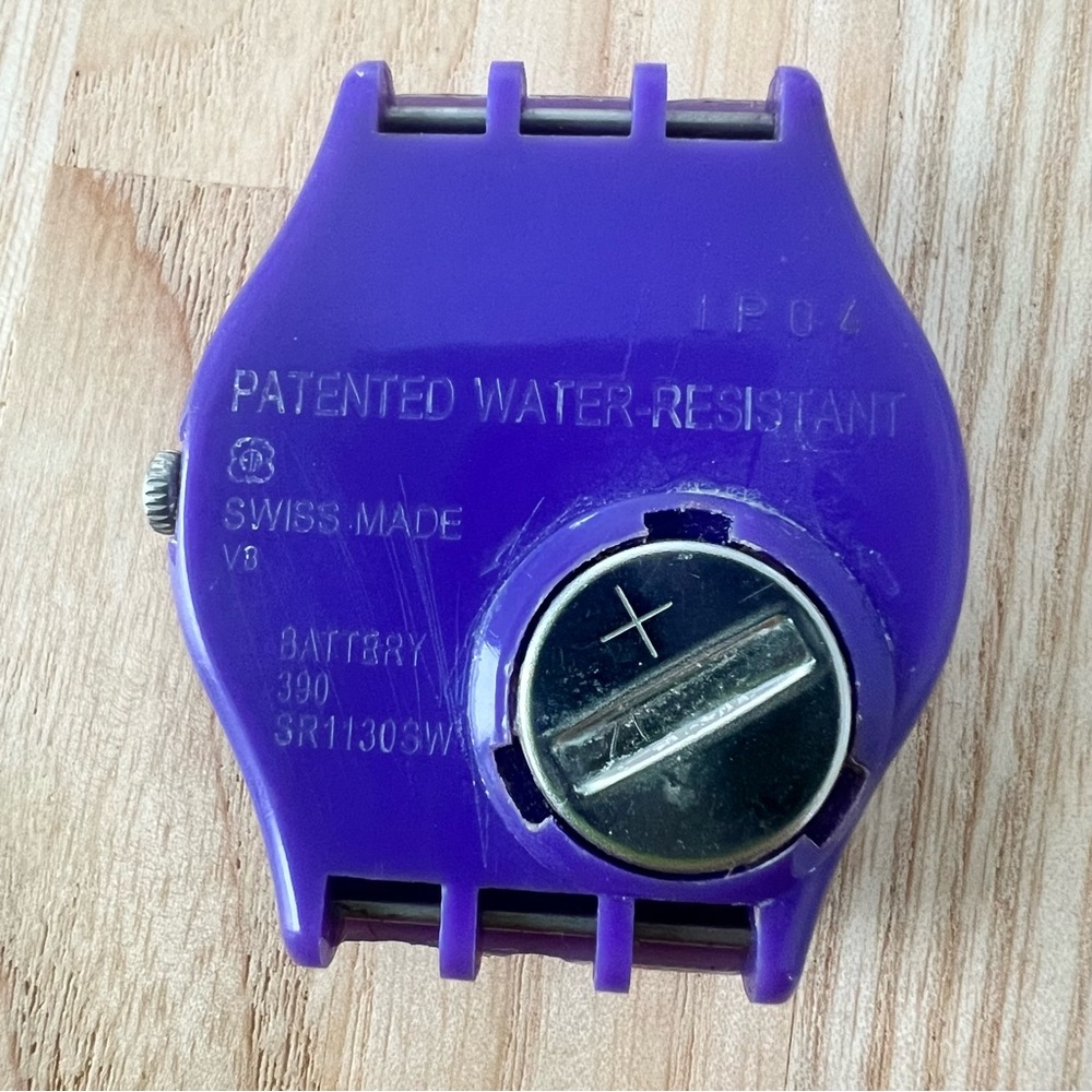Swatch Purple Watch - Picture 5 of 5